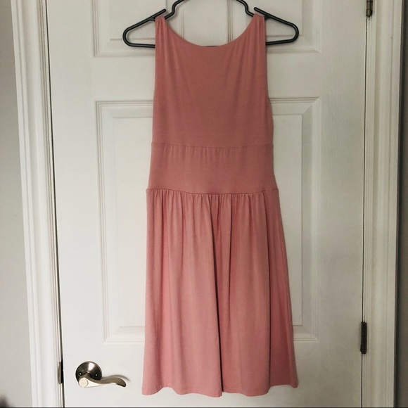 Light pink, cotton dress. - Picture 4 of 4